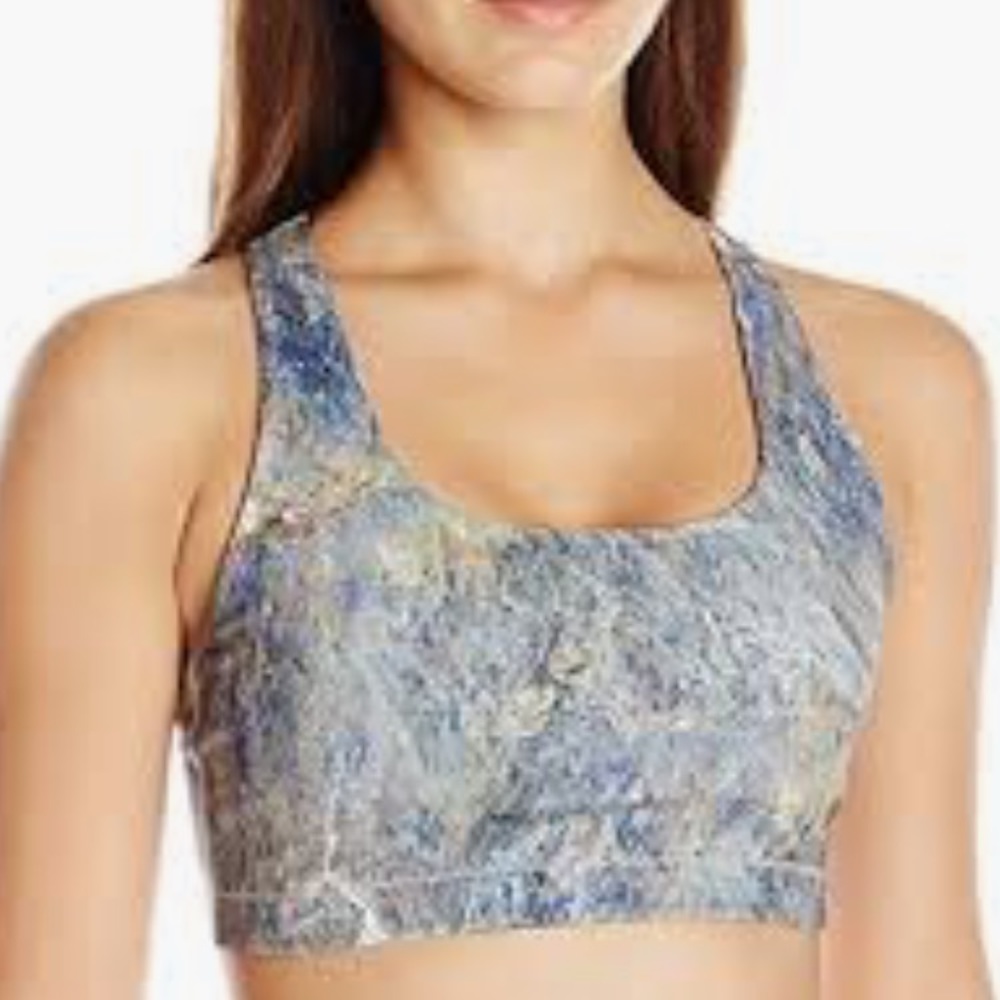 Shape Activewear Define Bra-Cliff Print/Nine Iron
